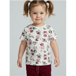 Джемпер детский трикотажный для девочек (футболка)