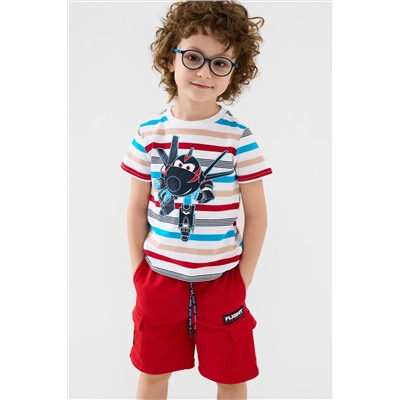 Шорты трикотажные для мальчиков PLAYTODAY, 1239644