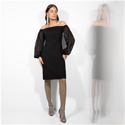 Платье-футляр с открытыми плечами, Слишком роскошно (new)