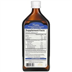 Carlson Labs, MCT & Omega-3, Natural Lemon Lime, 16.9 fl oz (500 ml)
