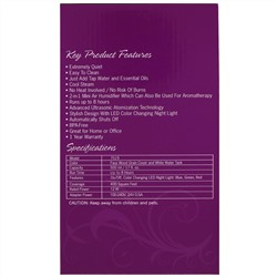 Now Foods, Solutions, ультразвуковой распылитель масла с корпусом, отделанным под дерево, 1 шт.