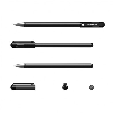 Ручка гелевая 0.38 мм "Бархат Классика" 39207 черный ErichKrause