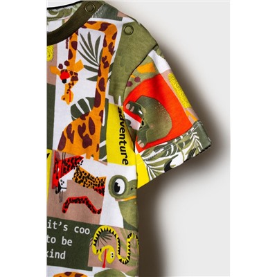 Комплект детский трикотажный для мальчиков: джемпер (футболка), брюки PLAYTODAY, 1243360