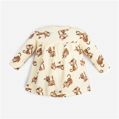 Боди - платье «Крошка Я. Тигруля», рост 62-68 см, бежевое