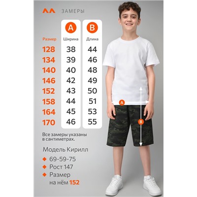 Шорты из футера для мальчика Happyfox