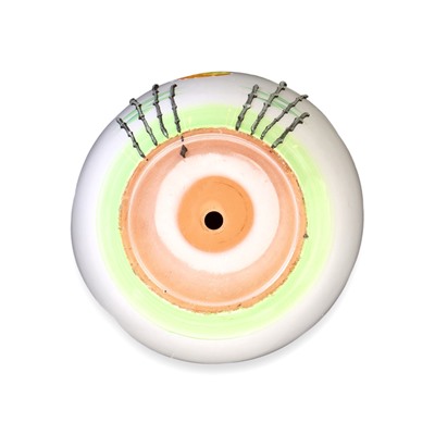 Горшок для цветов «Азия », 8 л, d=29.5 см, h=23 см, с поддоном, керамика, белый