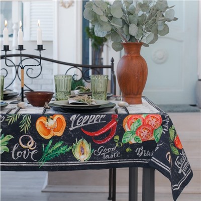 Скатерть «Этель» Delicious Fresh, 149×180 см, 100% хлопок, саржа 190 г/м²