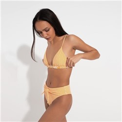 Купальник женский раздельный MINAKU «Stripe», размер 42, цвет желтый