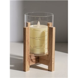 Подсвечник на 1 свечу «Рустик», d=9 см, 16×16×21 см