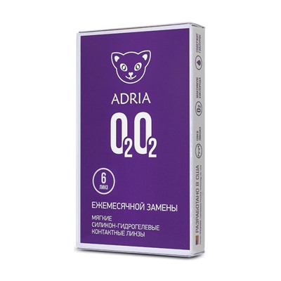 ADRIA O2O2 TORIC (6 линзы)  АСТИГМАТ 1 МЕСЯЦ