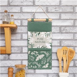 Кармашек текстильный Этель Pure nature, 41×20 см