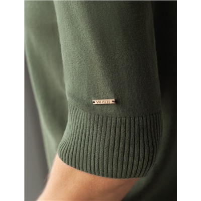 Джемпер тонкой вязки из хлопка с нейлоном