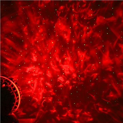 Световой прибор «Яйцо динозавра» 10 см, динамик, съёмная полусфера, свечение RGB, пульт ДУ, USB, белый