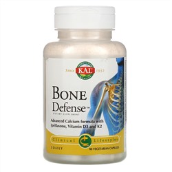 KAL, Bone Defense, 90 Vegetarian Capsules