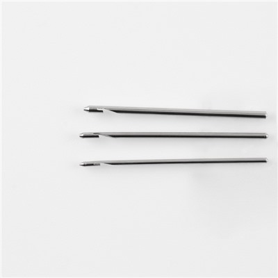 Крючок люневильский, со сменными иглами №0.7/0.9/1.2 мм, МИКС