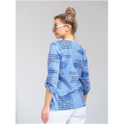 Блузка БЖ-09 (Синий)