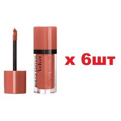 Bourjois Rouge Edition Velvet бархатный флюид для губ 16 Honey Mood 6шт