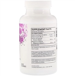 Thorne Research, Basic Bone Nutrients, 120 капсул