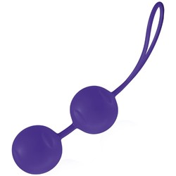 Фиолетовые вагинальные шарики Joyballs Trend