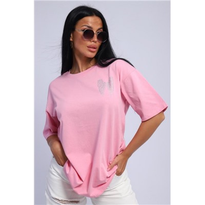 Футболка женская 64568 (Розовый)