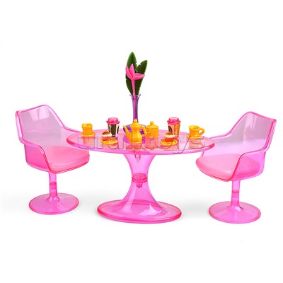 Набор мебели для кукол "Кофейня" в коробке