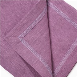 Салфетка «Этель», розовая, 30×40 см,100% лён 170 г/м²