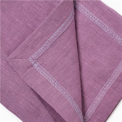 Салфетка «Этель», розовая, 30×40 см,100% лён 170 г/м²