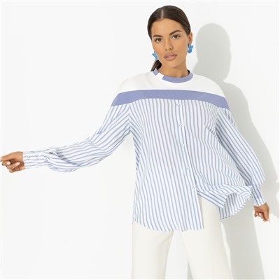 Свитшот комбинированный, Всплеск эмоций (blue)