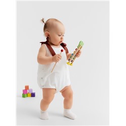 Боди для девочки MINAKU, рост 80-86 см, белое