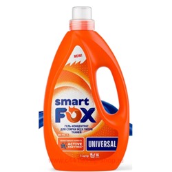Synergetic Гель-концентрат для стирки Smart fox universal 1л
