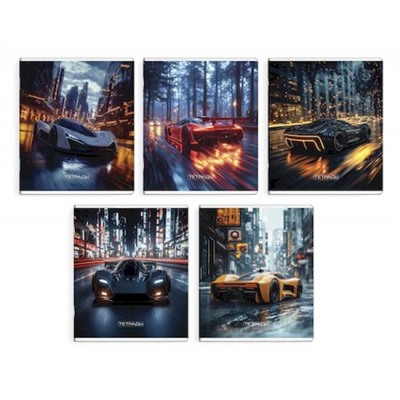 Тетрадь  48л клетка "НОЧНОЙ ДРАЙВ" 68556 Феникс