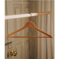 Плечики - вешалки для одежды SL Home, 4 шт., дерево лотос, 44×24.5 см