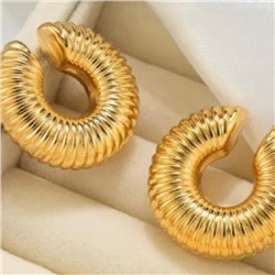 Каффы серьги 2 шт крупные, арт.001.086