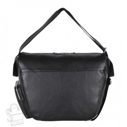 Сумка женская кожаная 18081 black Polina&Eiterou  в Новосибирске