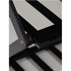 Подставка для цветов Greengo, 6 полок, 50×25×110 см, напольная, бамбук, чёрная