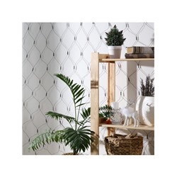 Гирлянда «Сеть» 1.6×1.6 м, IP20, тёмная нить, 144 LED, 8 режимов, 220 В, свечение синее