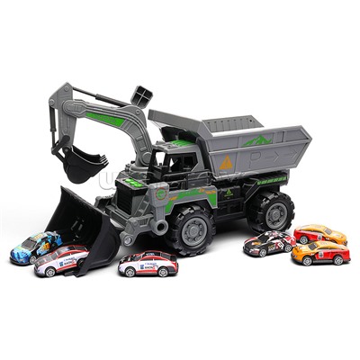 Машина-Катапульта "Экскаватор/Грейдер" в коробке