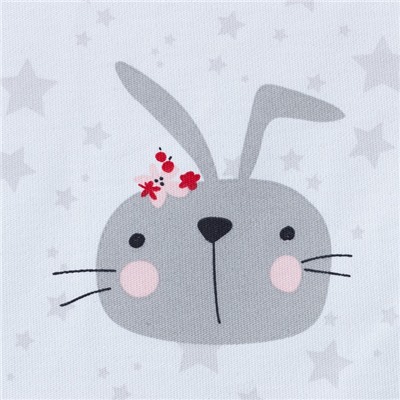 Покрывало 1.5-спальное «Этель» Funny rabbits, 145×210 см, хлопок 100%