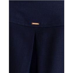 Блузка с широкими рукавами 3/4 из плотного лиоцелла