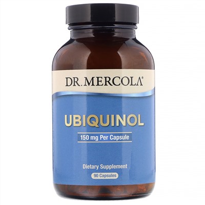 Dr. Mercola, Убихинол, 150 мг, 90 капсул