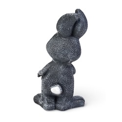 Садовая фигура «Зайчик Федя» из полистоуна, 24×17×42 см