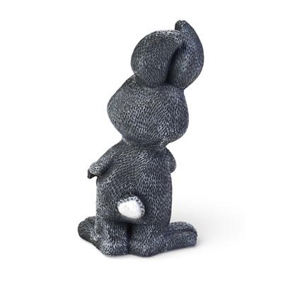 Садовая фигура «Зайчик Федя» из полистоуна, 24×17×42 см