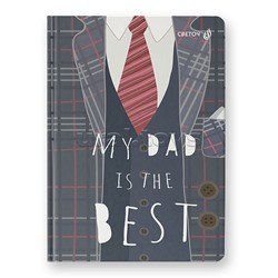 Бизнес-блокнот 64л. "Элегант" евроформат, французкая клетка