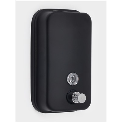 Диспенсер для жидкого мыла Stölz, механический, 800 мл, нержавеющая сталь, чёрный