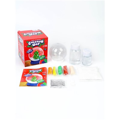 УЦЕНКА Набор для опытов «Снежный шар», елка