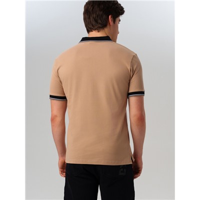 Джемпер трикотажный с воротником поло для мужчин