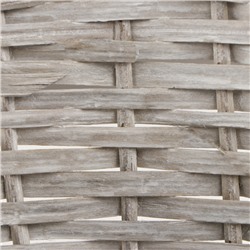 Набор корзин плетёных «Плетёнка», 3 шт., 38×30×14/35 см, 32×25×11/27 см, 27×21×10/25 см, ива, микс