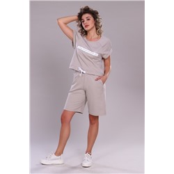 Костюм женский с шортами и футболкой 304