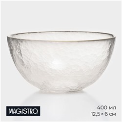 Салатник Magistro «Алькор», 400 мл, 12.5×6 см, стекло