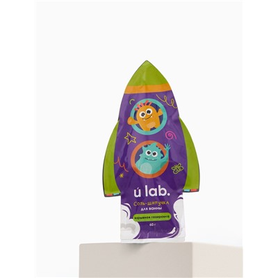 Соль для ванны «Монстрики», 60 г, аромат взрывная газировка, ULAB